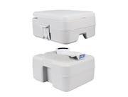 Kings 20L Portable Camping Toilet | Flushable | Double-Sealed | Hygenic | Portable