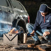 Kings Portable Steel Fire Pit | Easy Setup | Use Anywhere