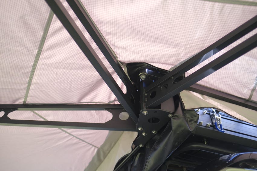 Kings 270 Tourer Freestanding Awning + Plus Tourer Freestanding Awning Universal Wall With Door