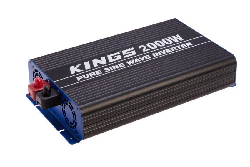 Kings 2000W Pure Sine Wave Inverter| 2,000 Watts | Pure Sine Wave | AGM and Lithium Compatible