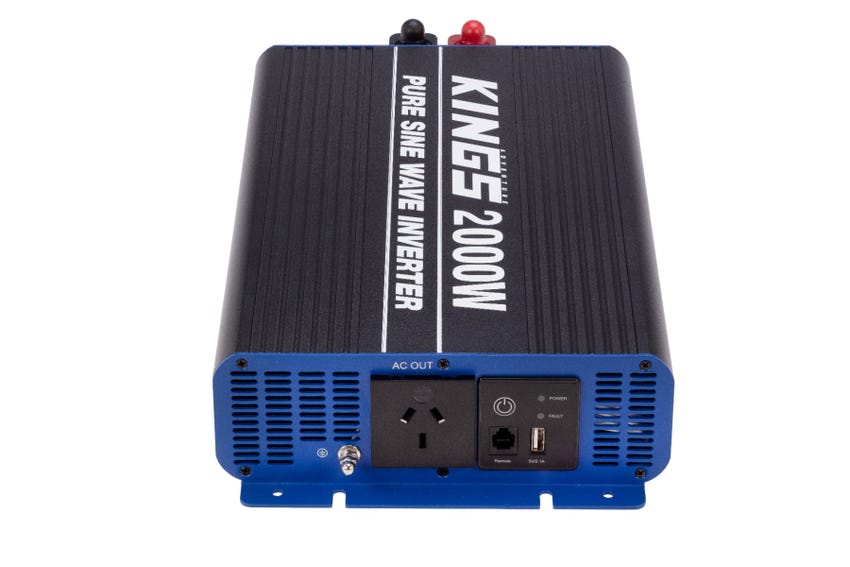 Kings 2000W Pure Sine Wave Inverter| 2,000 Watts | Pure Sine Wave | AGM and Lithium Compatible