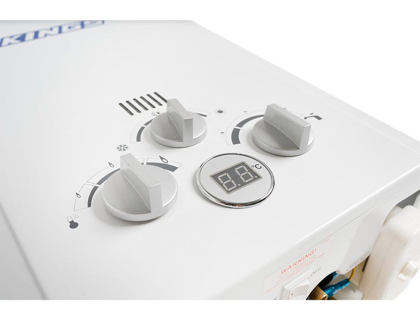 Kings Portable Gas Hot Water System | Camping Shower Water Heater | Tankless