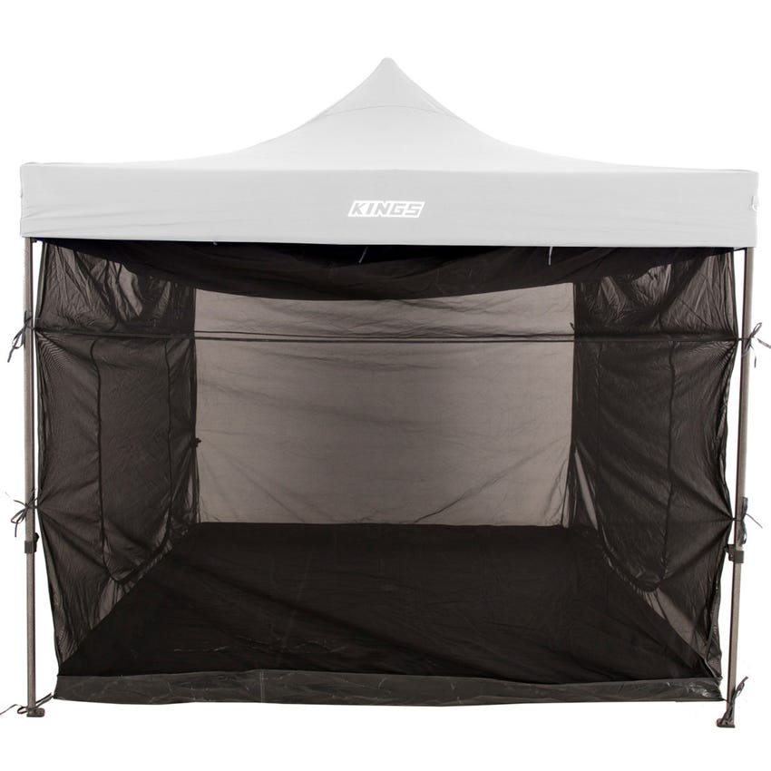 Kings 3x3m Gazebo Mosquito Net | Mozzie & Midgee Proof | Fits Most 3x3m Gazebos
