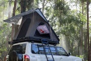 Grand Tourer Sports Lite Roof Top Tent | Lightweight Hard Shell Aluminium | Low Profile | 25 Sec Set-up