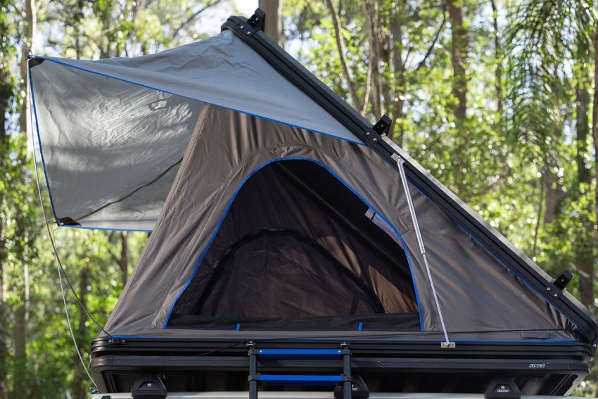 Grand Tourer Sports Lite Roof Top Tent | Lightweight Hard Shell Aluminium | Low Profile | 25 Sec Set-up