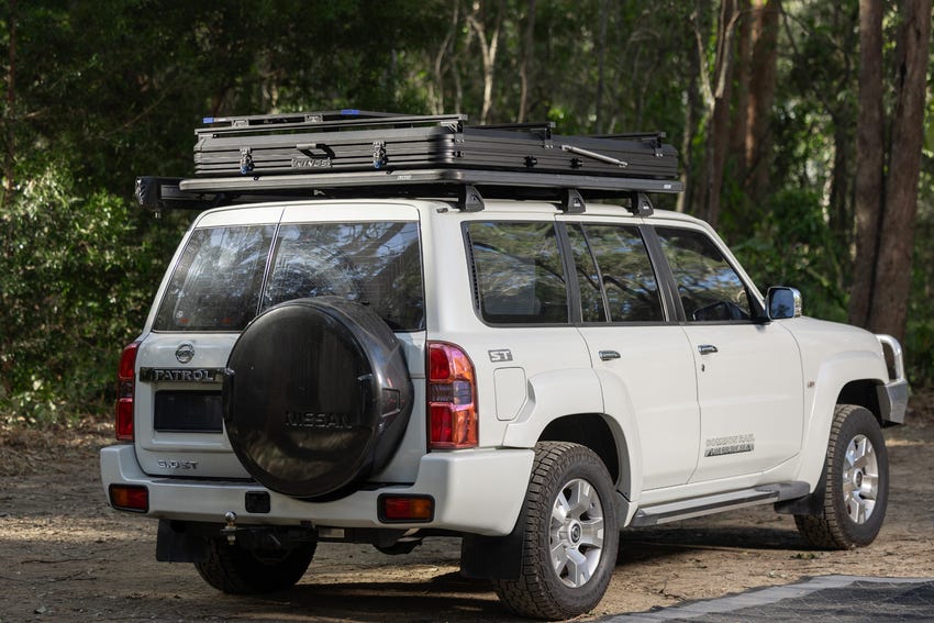 Grand Tourer Sports Lite Roof Top Tent | Lightweight Hard Shell Aluminium | Low Profile | 25 Sec Set-up