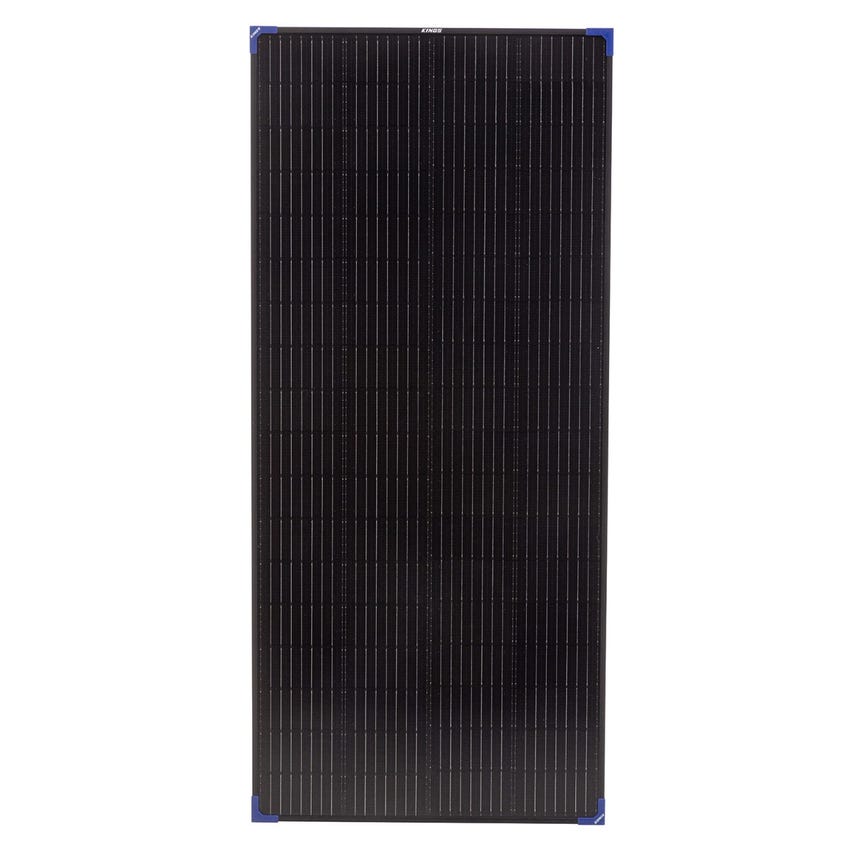 Kings 200W Fixed Solar Panel | Up to 16.67A of charge at 12V  | Grade A cells | 1.8cm Slimline Frame