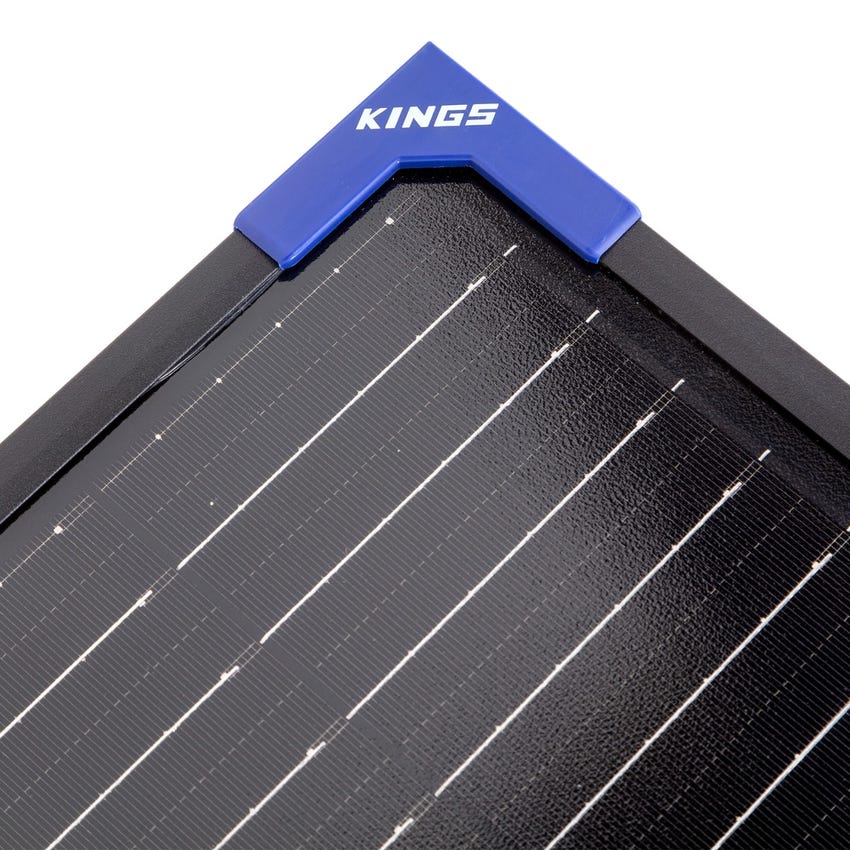 Kings 200W Fixed Solar Panel | Up to 16.67A of charge at 12V  | Grade A cells | 1.8cm Slimline Frame
