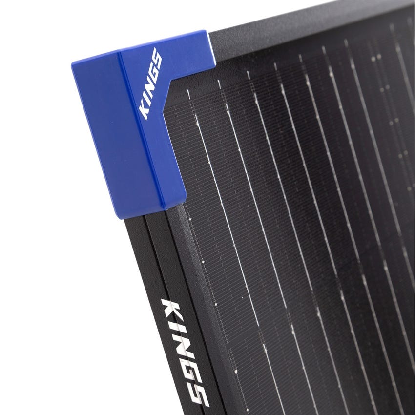 Kings 200W Fixed Solar Panel | Up to 16.67A of charge at 12V  | Grade A cells | 1.8cm Slimline Frame