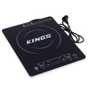 Kings Portable Induction Cooker | 2000W of Cooking Power | Slimline Design | Adjustable Power Setting