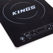 Kings Portable Induction Cooker | 2000W of Cooking Power | Slimline Design | Adjustable Power Setting