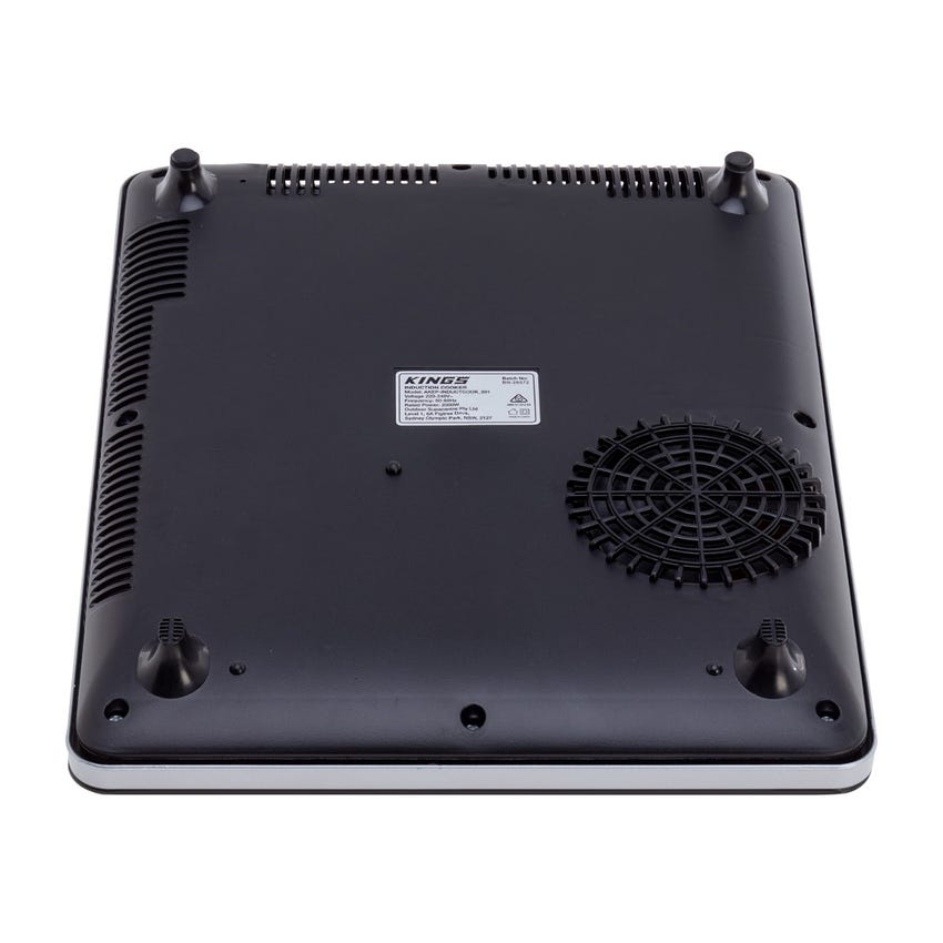 Kings Portable Induction Cooker | 2000W of Cooking Power | Slimline Design | Adjustable Power Setting
