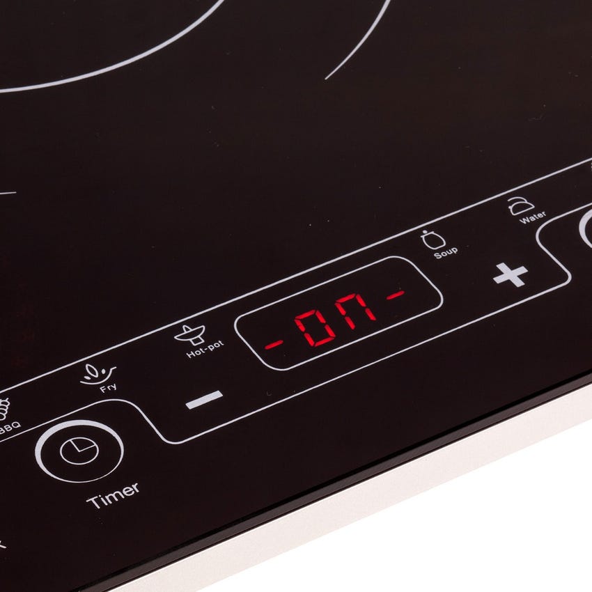 Kings Portable Induction Cooker | 2000W of Cooking Power | Slimline Design | Adjustable Power Setting
