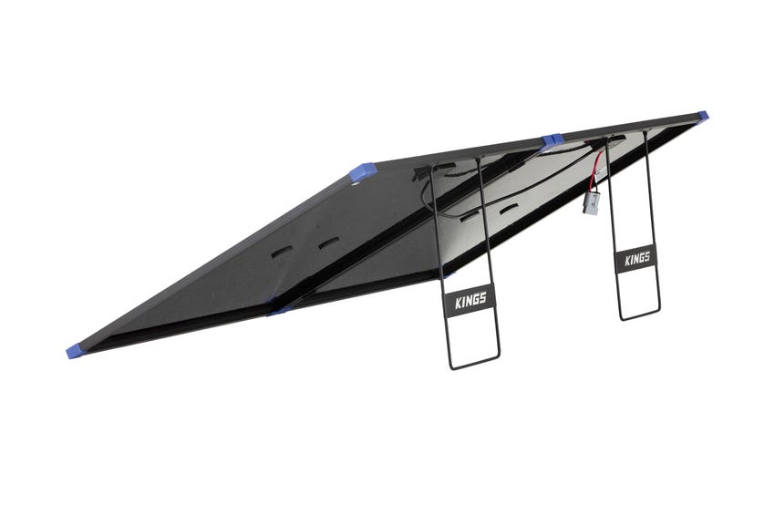 Kings 200W Folding Solar Panel |200W Output | Bi-Fold Compact Design | Quick Connect Plugs