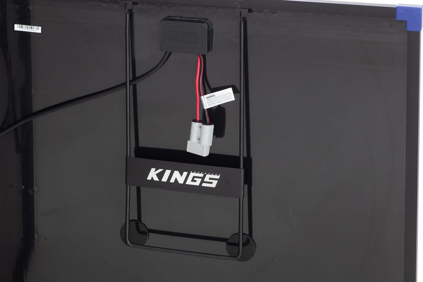 Kings 200W Folding Solar Panel |200W Output | Bi-Fold Compact Design | Quick Connect Plugs