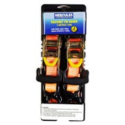 Kings 450kg Ratchet Straps | Twin-Pack | 3m Long | 1300kg Break Strength | Heavy-Duty