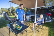 Kings Portable Alloy Camping Table | Sturdy | Lightweight | 30sec Setup