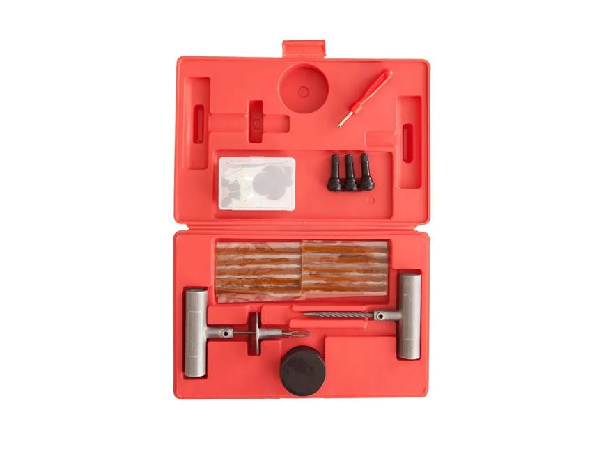 Tyre Repair Kit | 46 Piece | For Tubed and Tubeless Tyres