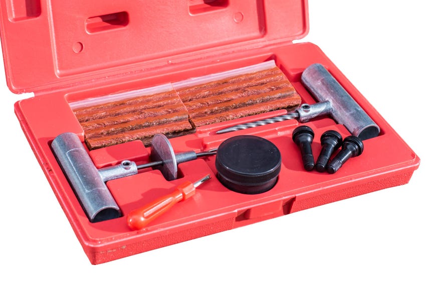 Tyre Repair Kit | 46 Piece | For Tubed and Tubeless Tyres