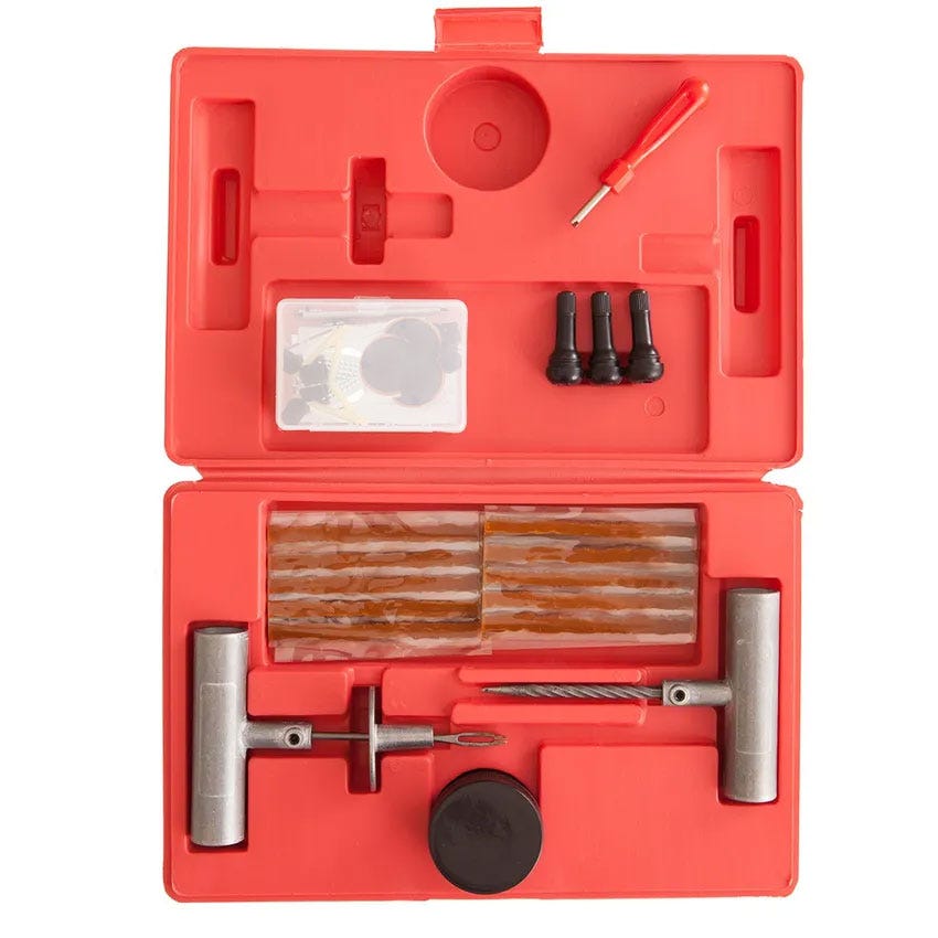 Tyre Repair Kit | 46 Piece | For Tubed and Tubeless Tyres