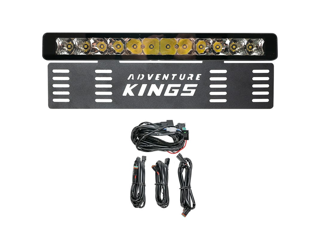 rear number plate light bar