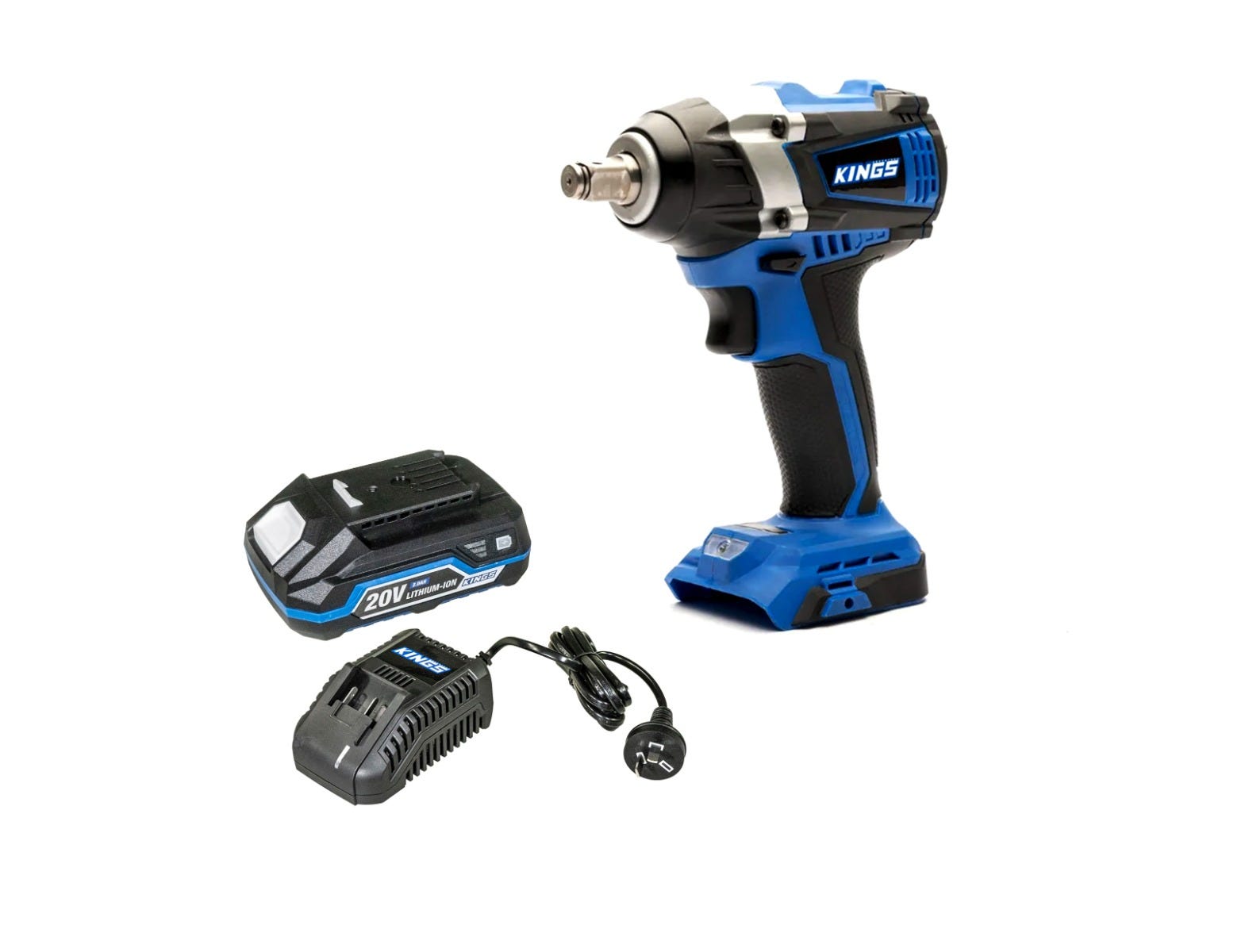 20V Impact Wrench 2.0Ah Lithium Battery 20V Fast Charger
