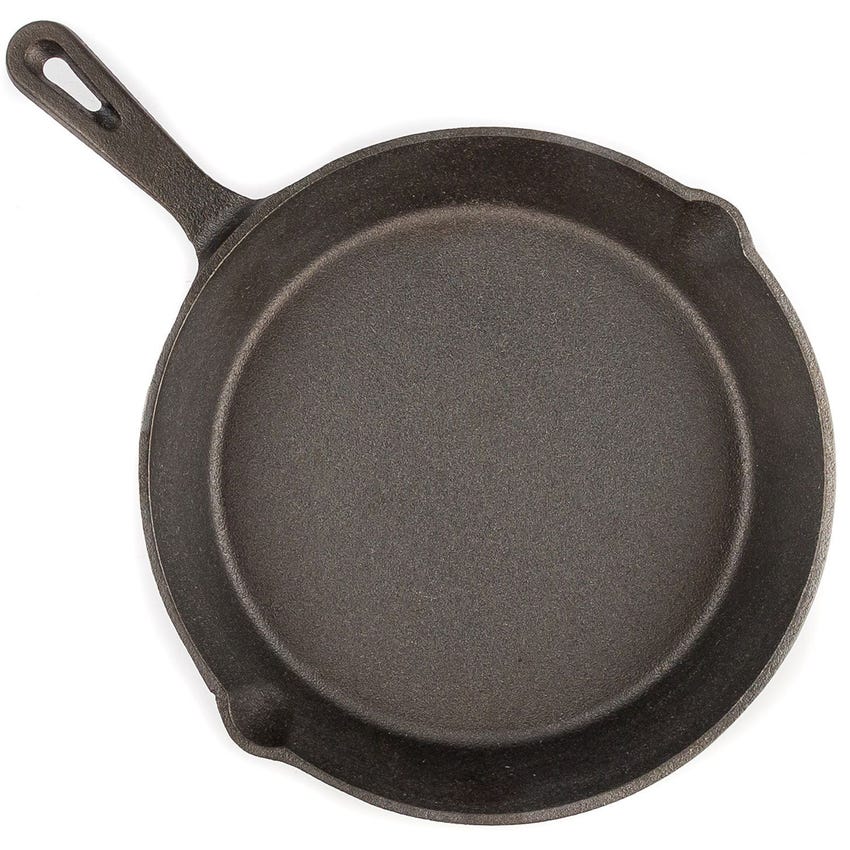 Adventure Kings Skillet Pan | 26cm Diameter | Cast Iron